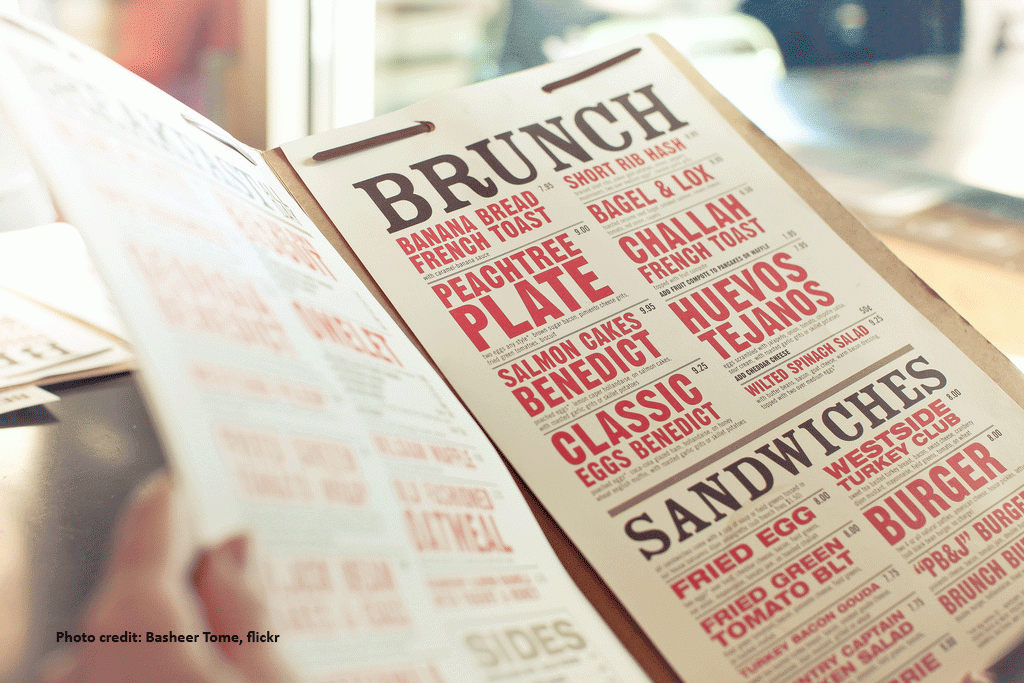 How to complete a menu audit