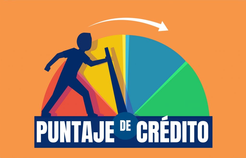 Persona mejorando su crédito, vector, imagen, ilutración. Concept: mejora tu crédito