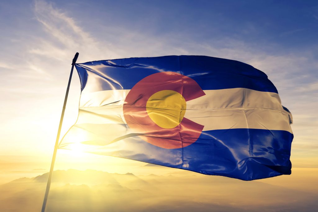 bandera de colorado. préstamo de recuperación