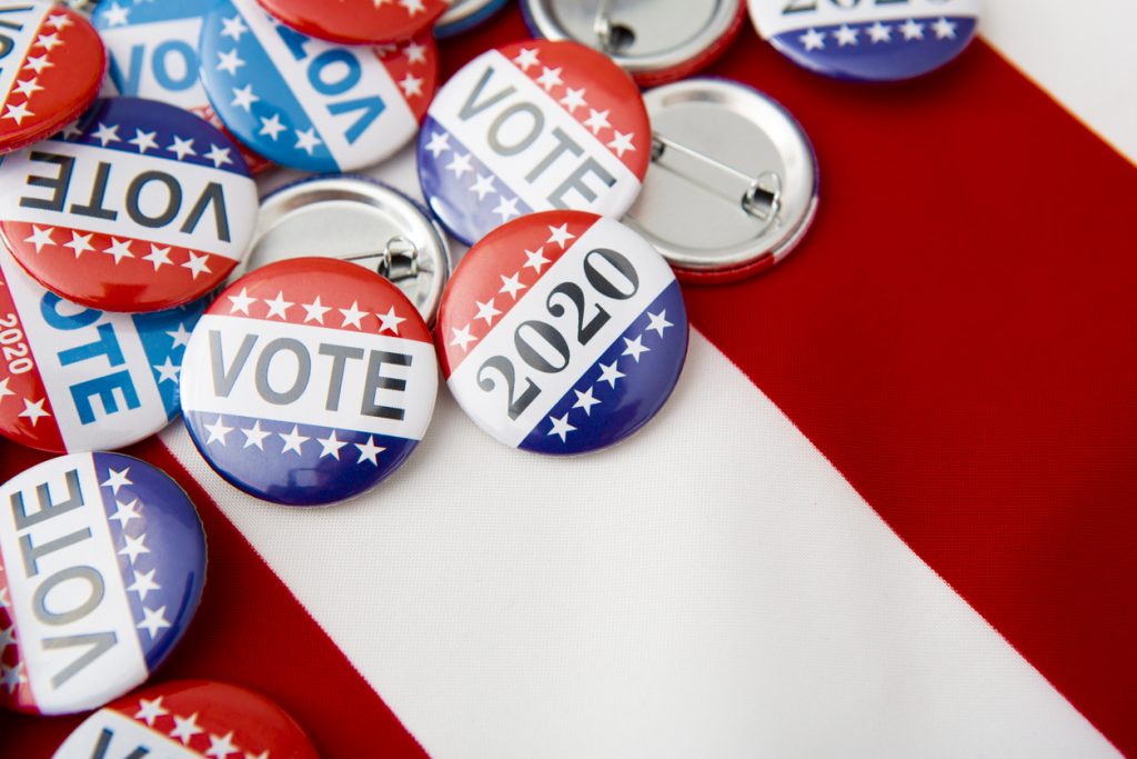 día de las elecciones 20202, estados unidos, concept: empresarios